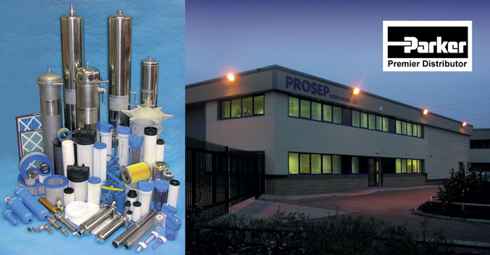 Prosep Filters Premier Distributors for Parker